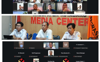 Bawaslu Kabupaten Kotabaru Ikuti Rapat Daring Persiapan P2P 2026 dan Sinkronisasi Data Pengawasan Triwulan I