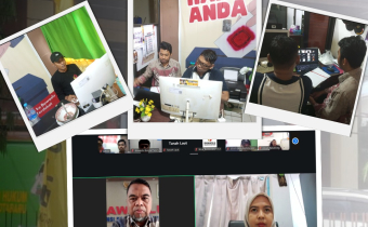 Rapat Koordinasi Persiapan Monitoring dan Evaluasi (Monev) serta Pelatihan PPID oleh Bawaslu Republik Indonesia dan pelatihan Learning Management System (LMS) oleh Pusdatin RI