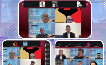 Bawaslu Kabupaten Kotabaru mengikuti kegiatan “Bawaslu Mengajar: Pembinaan Pelaksanaan Keterbukaan Informasi Publik” 