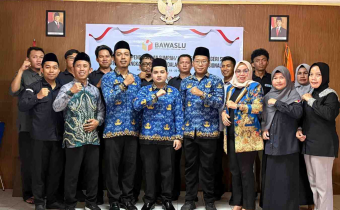Bawaslu Republik Indonesia (Bawaslu RI) melaksanakan pelantikan seluruh jajaran Pegawai Negeri Sipil (PNS) di lingkungan Bawaslu