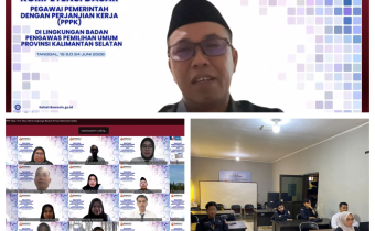 Tingkatkan Kapasitas ASN, Bawaslu Kotabaru Ikuti Pelatihan Kompetensi Dasar PPPK yang dilaksanakan secara daring oleh Bawaslu Provinsi Kalimantan Selatan