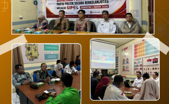 Bawaslu Kabupaten Kotabaru Hadiri Sosialisasi Pemutakhiran Data Partai Politik Berkelanjutan Melalui SIPOL Semester I Tahun 2026