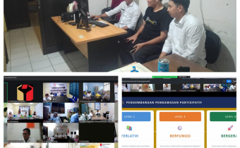 Bawaslu Kabupaten Kotabaru Ikuti Rapat Koordinasi Daring Bersama Bawaslu Provinsi Kalimantan Selatan