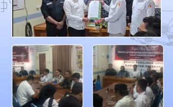 Bawaslu Kabupaten Kotabaru Hadiri Rapat Pleno Terbuka Rekapitulasi Pemutakhiran Data Pemilih Berkelanjutan Triwulan II Tahun 2026