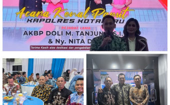 Ketua Bawaslu Kotabaru Hadiri Pisah Sambut Kapolres, Perkuat Sinergi Antar Lembaga