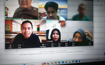 Bawaslu Kabupaten Kotabaru Ikuti Rapat Finalisasi Penginputan SAKTI Pagu Indikatif TA 2027