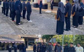Disiplin ASN Jadi Perhatian, Bawaslu Kotabaru Gelar Apel Pagi Rutin