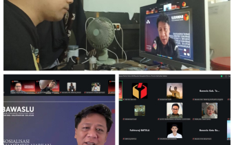 Bawaslu Kotabaru Ikuti Rapat Penyusunan IKU dan Persiapan Bawaslu Membelajarkan Vol. 2