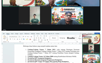 Bawaslu Kotabaru Matangkan Skrip Bawaslu Mengajarkan Volume 2