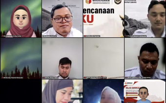 Bawaslu Kotabaru Ikuti Rapat Tindak Lanjut Usulan Tambahan Anggaran Belanja Pegawai TA 2026