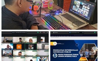 Bawaslu Kotabaru Ikuti Rakor Optimalisasi Pengelolaan dan Pelayanan Informasi Publik