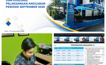 Perkuat Pengelolaan Anggaran, Bawaslu Kotabaru Ikuti Evaluasi KPPN