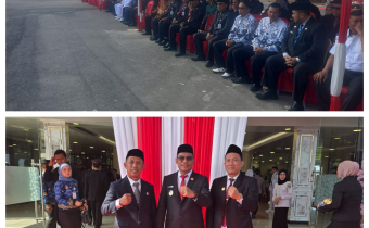 Ketua Bawaslu Kotabaru Hadiri Upacara Hari Kesaktian Pancasila 2026