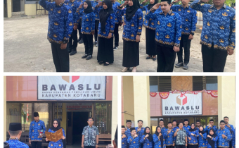Bawaslu Kotabaru Gelar Upacara Hari Kesaktian Pancasila 2026