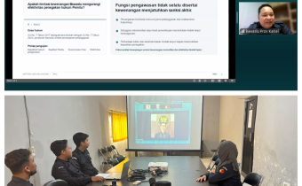 Ketua dan Anggota Bawaslu Kotabaru Ikuti Sosialisasi Diskusi Hukum Pemilu dan Pemilihan